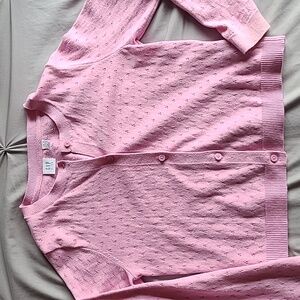 GAP Girls Pink Cardigan Size M